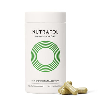 Nutrafol Women's Hair Growth Supplements, Ages 18-44, Clinically Tested for Visibly Thicker and Stronger Hair, Dermatologist Recommended - 1 Month Supply