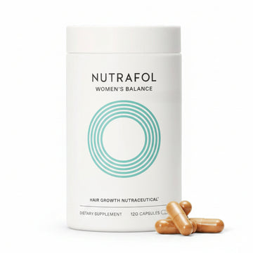 Women's Balance Hair Growth Supplements, Ages 45 and Up, Clinically Tested for Visibly Thicker Hair and Scalp Coverage, Dermatologist Recommended - 1 Month Supply
