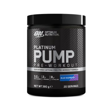 Platinum Pump Pre-Workout Caffeine-Free Powder - 380g (20 Servings)