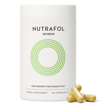 Nutrafol Women's Hair Growth Supplements, Ages 18-44, Clinically Tested for Visibly Thicker and Stronger Hair, Dermatologist Recommended - 1 Month Supply