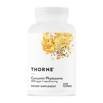 THORNE - Curcumin Phytosome 1000 mg (Meriva) - Clinically Studied, High Absorption - Supports Healthy Inflammatory Response in Joints, Muscles, GI Tract, Liver, Brain & Nerves* - 60 Servings